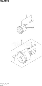 04003F-210001 (2012) 40hp E01-Gen. Export 1 (DF40AQH  DF40AT) DF40A drawing METER (DF40AST:E34)