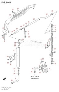 DF175T From 17502F-410001 (E01 E40)  2014 drawing FUEL INJECTOR (DF175T:E40)