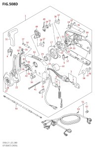 04005F-240001 (2022) 40hp E34-Italy (DF40ASVT  DF40ASVT) DF40A drawing OPT:REMOTE CONTROL ((DF40A:E11,DF40AST:E34,DF50A:E11,DF60A:(E11,E40),DF60AVT:E11,DF40ASVT:E34):023)