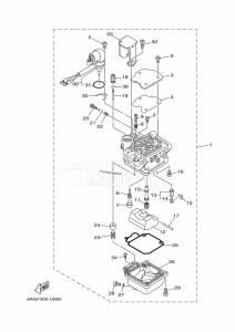 F20BE drawing CARBURETOR