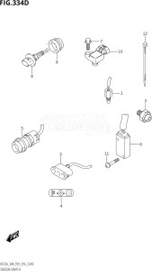 02504F-610001 (2016) 25hp P01-Gen. Export 1 (DF25A  DF25AR  DF25AT  DF25ATH) DF25A drawing SENSOR / SWITCH (DF25ATH:P01)