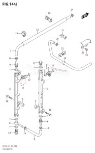 DF250Z From 25003Z-610001 (E40)  2016 drawing FUEL INJECTOR (DF250T:E01)