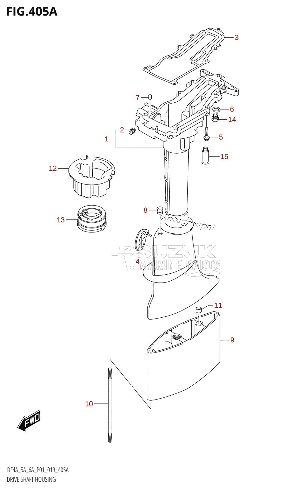 DRIVE SHAFT HOUSING