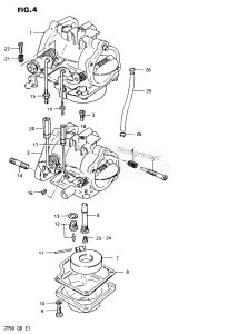 DT50 From 5002-300001 ()  1978 drawing CARBURETOR