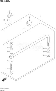 25003Z-040001 (2020) 250hp E03-USA (DF250Z  DF250Z) DF250Z drawing DRAG LINK