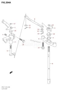 DF90 From 09001F-421001 (E03)  2004 drawing CLUTCH SHAFT (K1,K2,K3)