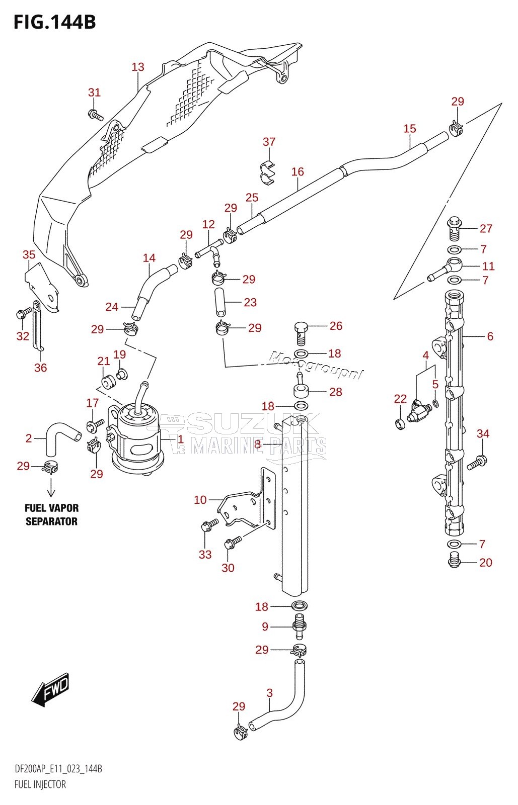 FUEL INJECTOR (E40)