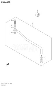 00994F-910001 (2019) 9.9hp P01-Gen. Export 1 (DF9.9A  DF9.9AR) DF9.9A drawing DRAG LINK (DF9.9AR:P01)