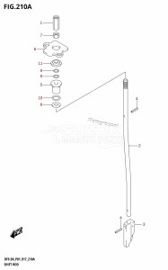 DF9.9A From 00994F-710001 (P01)  2017 drawing SHIFT ROD