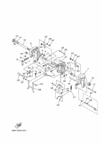 F15AEHS drawing FRONT-FAIRING-BRACKET