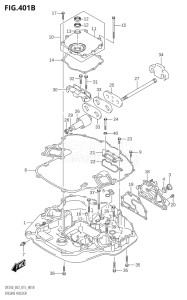 25004F-510001 (2005) 250hp E03-USA (DF250ST  DF250T  DF250Z) DF250T drawing ENGINE HOLDER (DF200Z:E03)