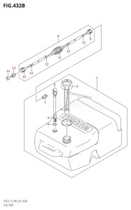 DT9.9 From 00996-310001 (P40)  2013 drawing FUEL TANK (DT9.9:P40)