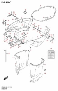 DF200AZ From 20003Z-710001 (E03)  2017 drawing SIDE COVER (DF200AZ:E03)