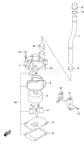 DF 150AP drawing Water Pump