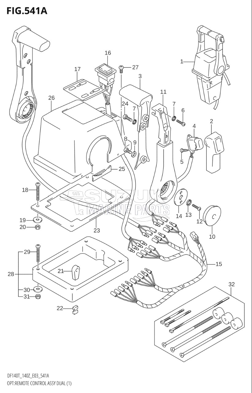 OPT:REMOTE CONTROL ASSY DUAL (1)