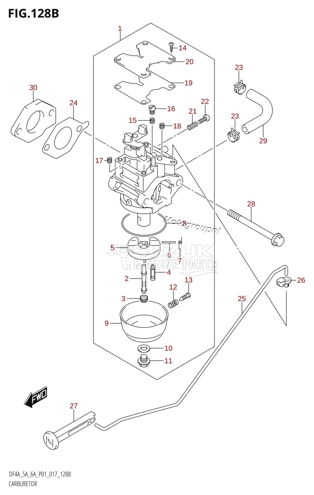 CARBURETOR (DF5A:P01)