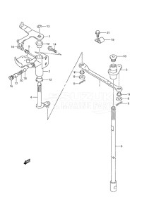 Outboard DF 140A drawing Clutch Shaft