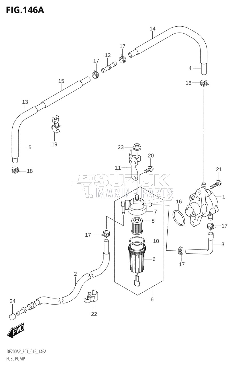 FUEL PUMP (DF200AP:E01)