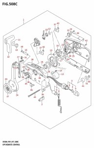 DF20A From 02002F-710001 (P01 P40)  2017 drawing OPT:REMOTE CONTROL (DF20A:P01)