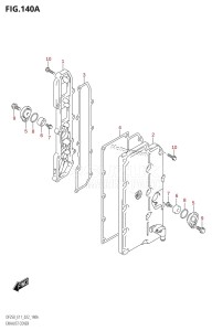 DF250Z From 25003Z-240001 (E11 E40)  2022 drawing EXHAUST COVER