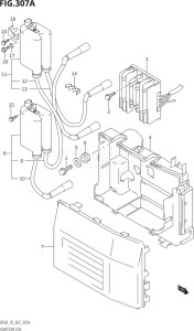 07001F-780001 (2007) 70hp E03-USA (DF70TK7  DF70TW) DF70 drawing IGNITION COIL