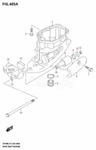 DF140BT From 14005F-440001 (E11 - E40)  2024 drawing DRIVE SHAFT HOUSING