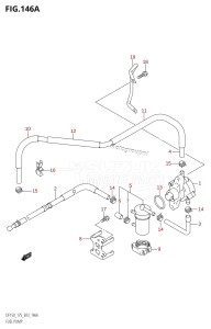 DF175Z From 17502Z-010001 (E03)  2010 drawing FUEL PUMP (K6,K7,K8)