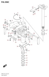 DF40A From 04004F-040001 (E34-Italy)  2020 drawing SWIVEL BRACKET (DF40AST:E34)