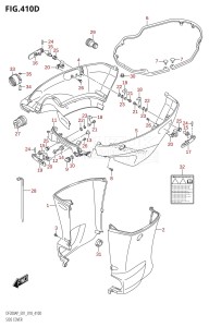 DF200AP From 20003P-810001 (E01 E40)  2018 drawing SIDE COVER (DF200AP:E40)