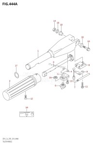 DF4 From 00402F-410001 (P01)  2014 drawing TILLER HANDLE