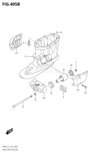 07003F-240001 (2022) 70hp E11 E40-Gen. Export 1-and 2 (DF70AT  DF70ATH  DF70ATH) DF70A drawing DRIVE SHAFT HOUSING (SEE NOTE)