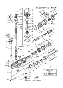 FL225AETX drawing PROPELLER-HOUSING-AND-TRANSMISSION-3