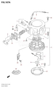 DT30 From 03004-110001 ()  2011 drawing RECOIL STARTER