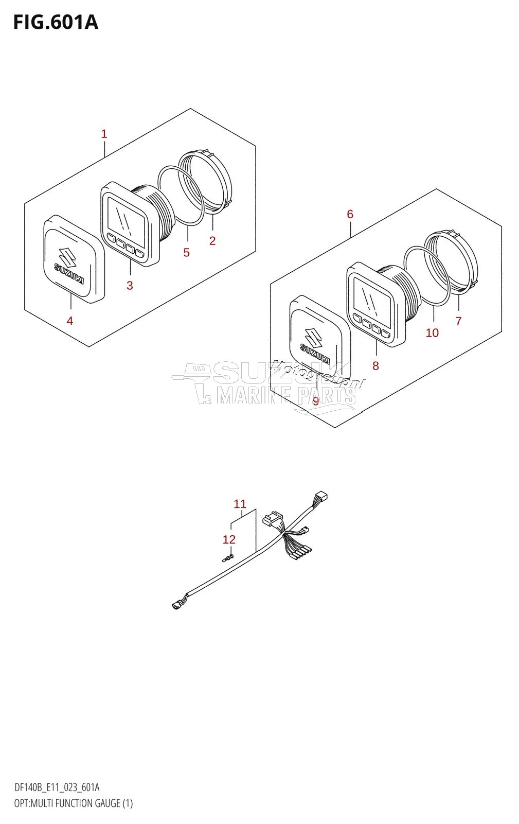 OPT:MULTI FUNCTION GAUGE (1) (022)