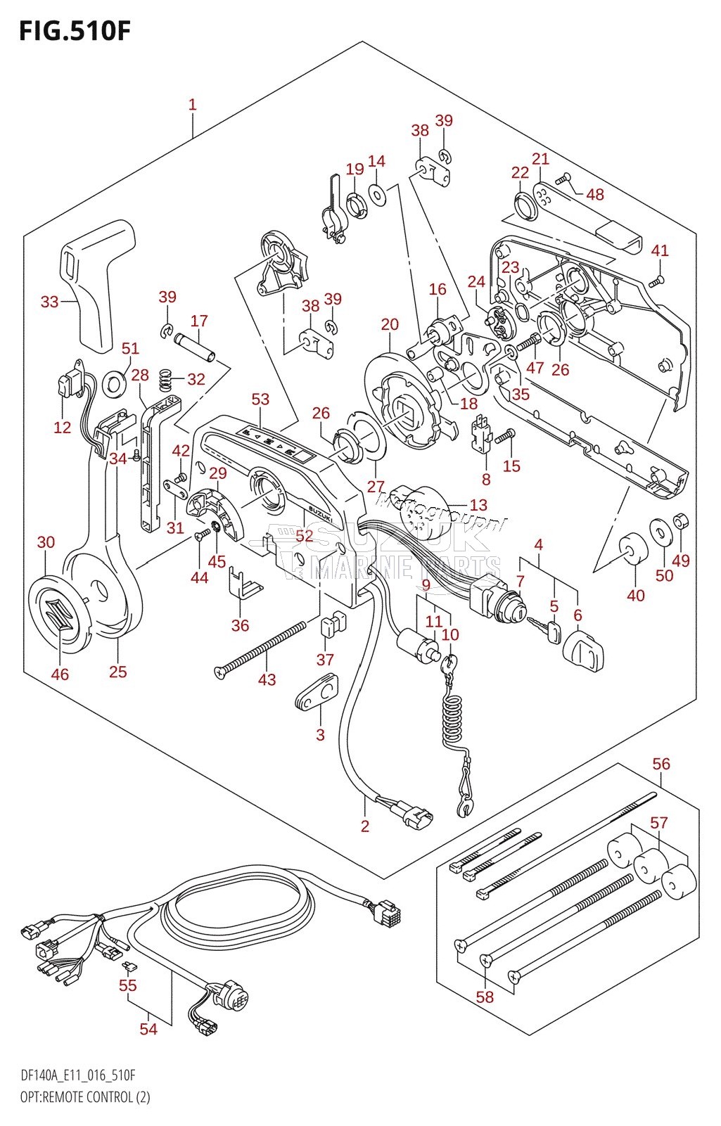 OPT:REMOTE CONTROL (2) (DF140AT:E11)