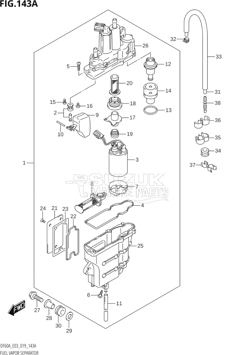 FUEL VAPOR SEPARATOR