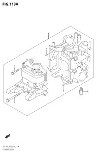 00993F-310001 (2013) 9.9hp P03-U.S.A (DF9.9TH) DF9.9 drawing CYLINDER BLOCK