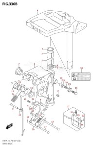 DT9.9A From 00993K-710001 (P36 P40)  2017 drawing SWIVEL BRACKET (DT9.9A:P36)