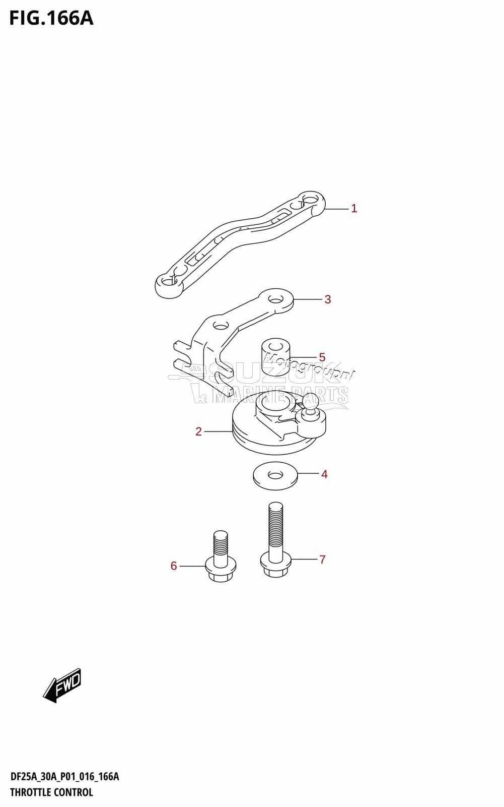 THROTTLE CONTROL (DF25A:P01)