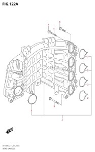 DF140BZG From 14004Z-240001 (E11 E40)  2022 drawing INTAKE MANIFOLD