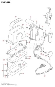 DF15 From 01502F-421001 (P03)  2004 drawing OPT:REMOTE CONTROL ASSY SINGLE (1) (K5,K6,K7,K8,K9,K10,011)