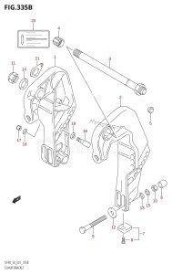 DF50 From 05001F-680001 (E01 E40)  2006 drawing CLAMP BRACKET (K1,K2,K3,K4,K5,K6,K7,K8,K9,K10)