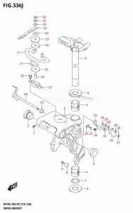 DF30A From 03003F-610001 (P01 P40)  2016 drawing SWIVEL BRACKET (DF30AQ:P01)