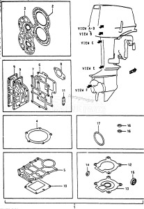 DT40 From 4002-903754 ()  1989 drawing OPTIONAL:GASKET SET