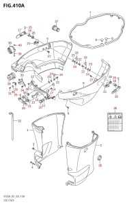 DF150A From 15003F-040001 (E01 E40)  2020 drawing SIDE COVER (DF200AT,DF175AT,DF175AZ,DF150AT,DF150AZ)