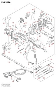 DF225Z From 22503Z-510001 (E01 E40)  2005 drawing OPT:REMOTE CONTROL