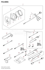 DF25A From 02504F-340001 (P01)  2023 drawing OPT:MULTI FUNCTION GAUGE ((020,021):(DF25AT,DF30AR,DF30AT),021:DF25AR)