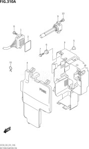 25003Z-910001 (2019) 250hp E03 E40-USA - Costa Rica (DF250ST  DF250Z) DF250Z drawing RECTIFIER / IGNITION COIL