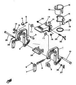 2B drawing FRONT-FAIRING-BRACKET