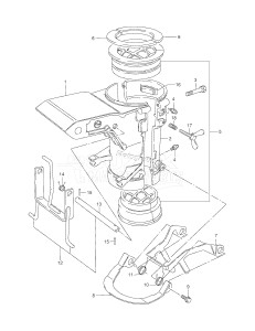 DT4 From 00402-151001 ()  2001 drawing SWIVEL BRACKET